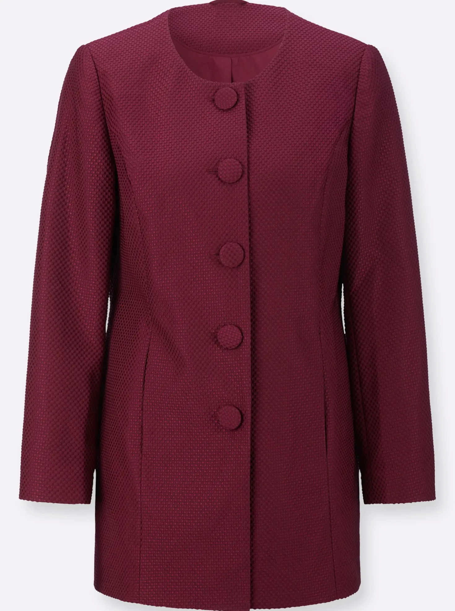 Longblazer mit Nahttaschen