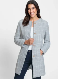 Longblazer mit Pailletten