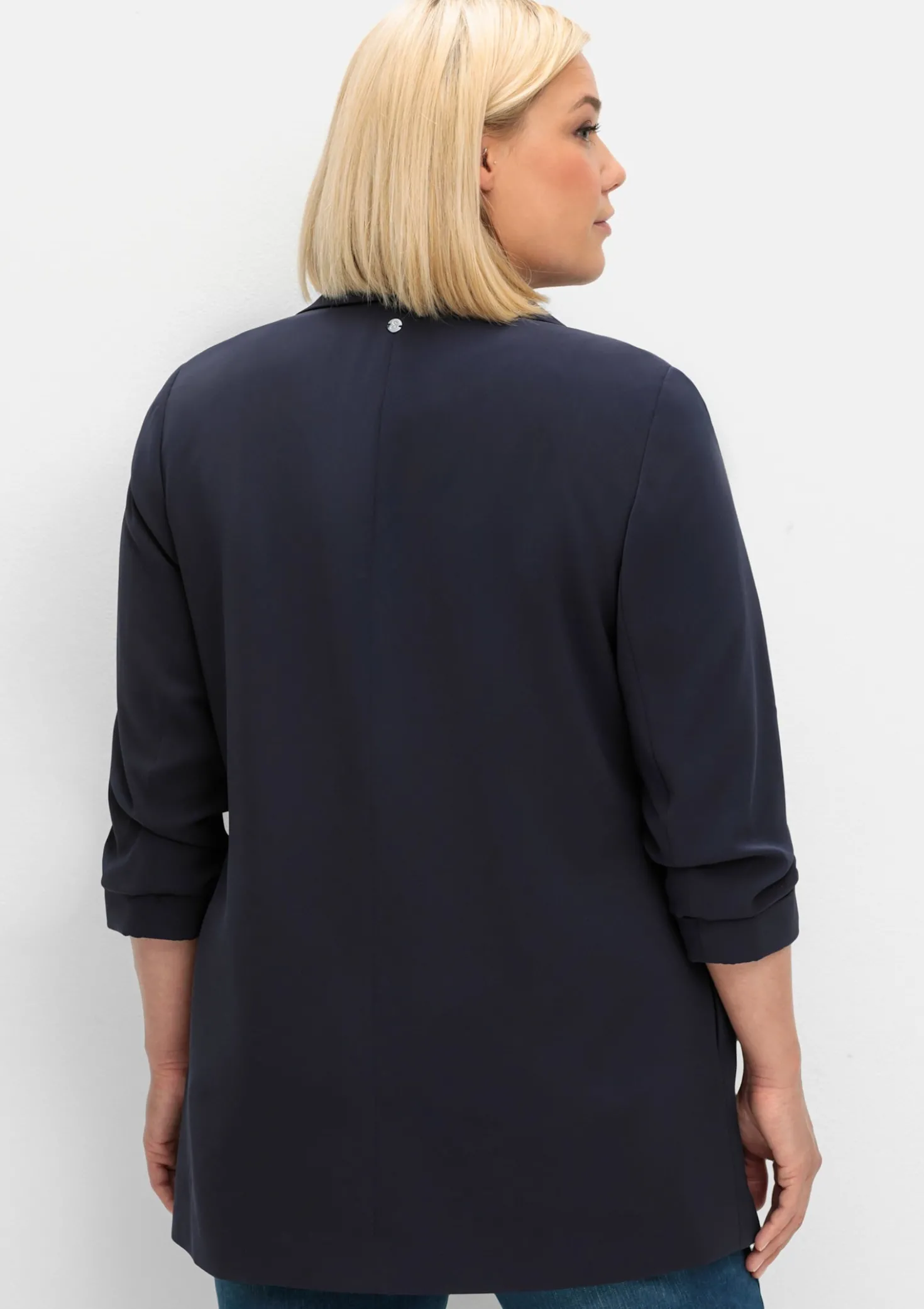 Longblazer mit Schalkragen