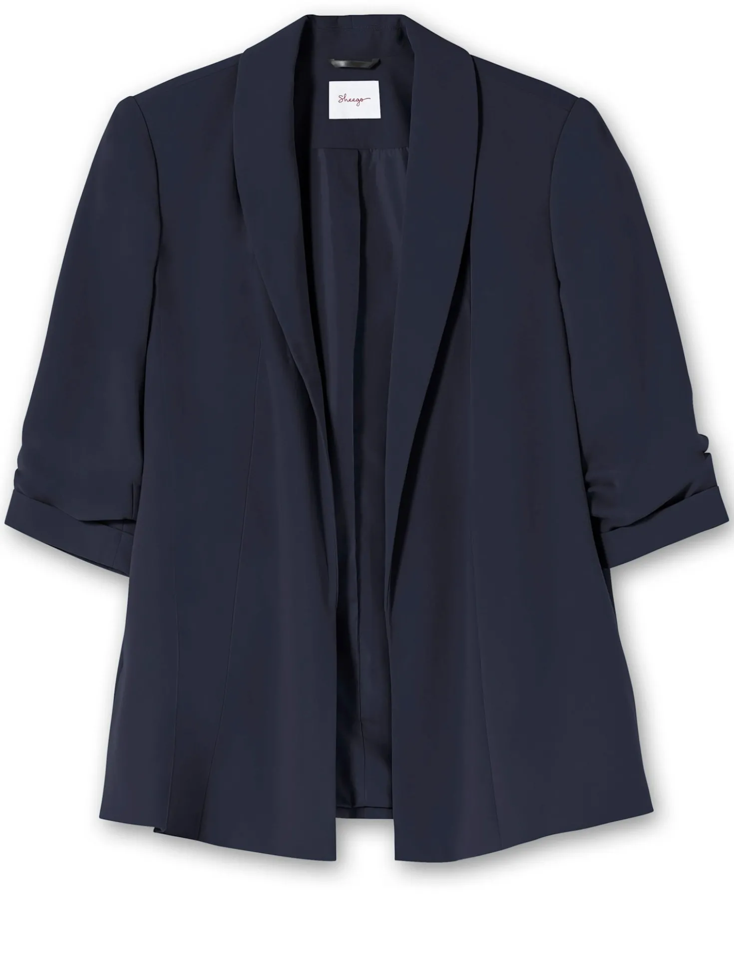 Longblazer mit Schalkragen