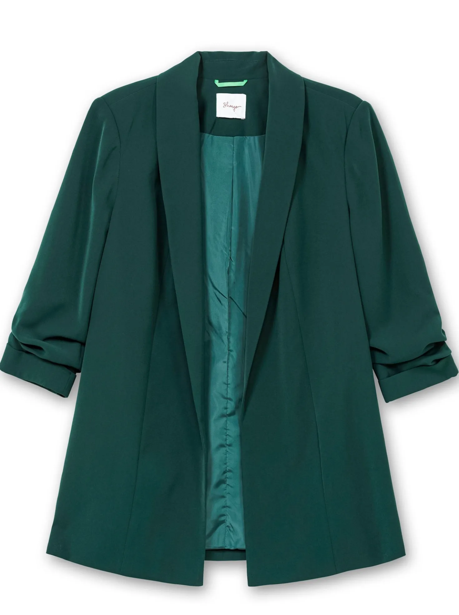 Longblazer mit Schalkragen