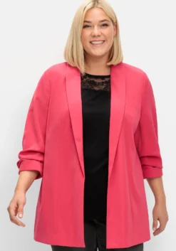 Longblazer mit Schalkragen