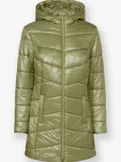 Longjacke mit Steppmuster
