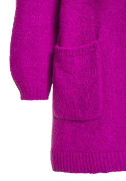 Longstrickjacke