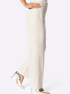 Marlene-Hose in Bouclé-Qualität