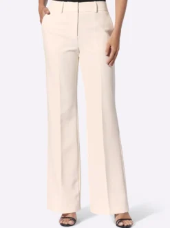 Marlene-Hose mit breitem Bund