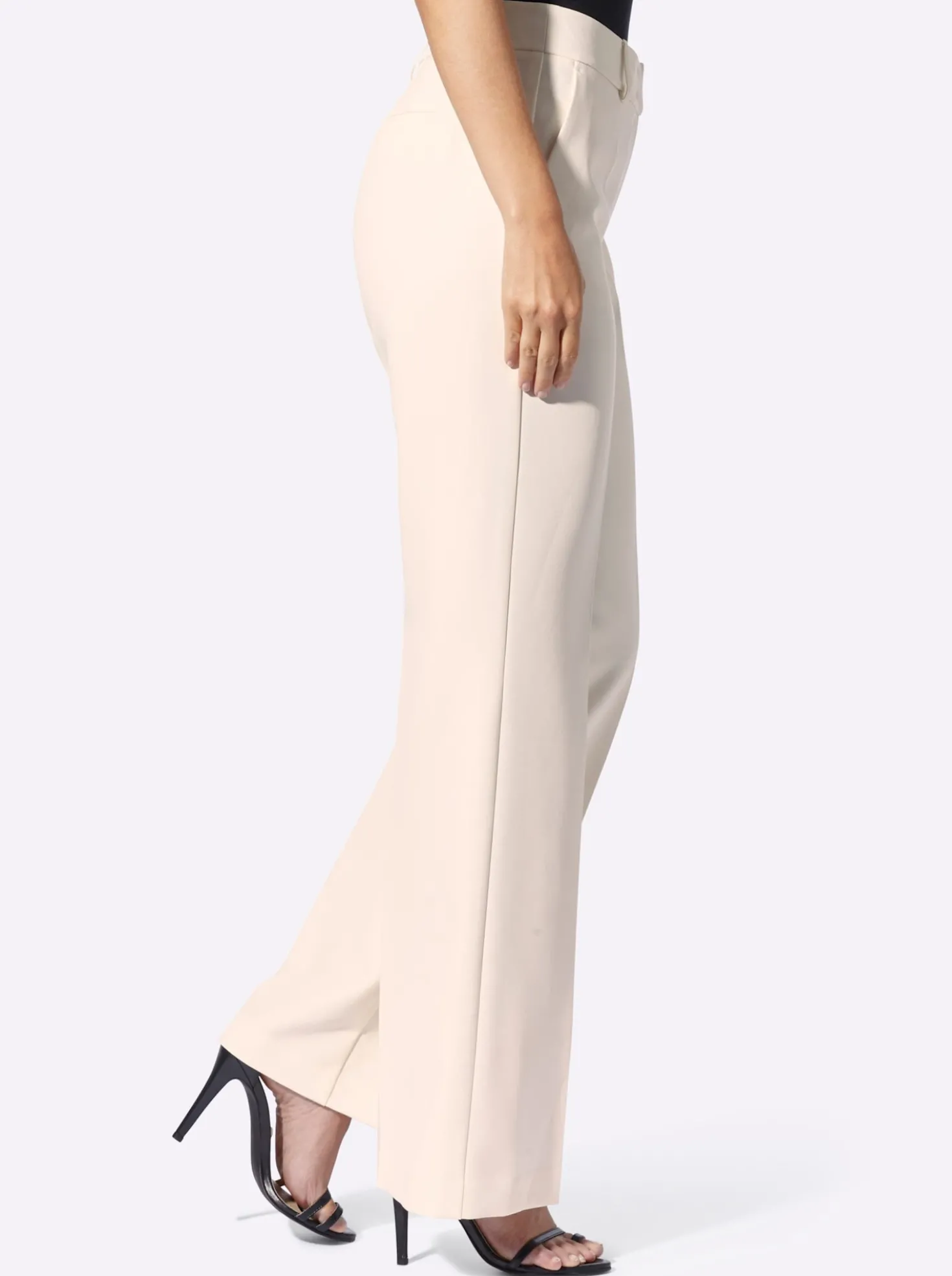 Marlene-Hose mit breitem Bund