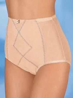 Miederhose mit verstärkter Patte vorne