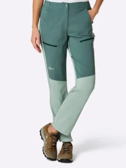 Outdoorhose mit Reißverschluss am Saum