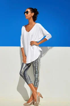 Oversize-Shirt mit Kaschier-Effekt