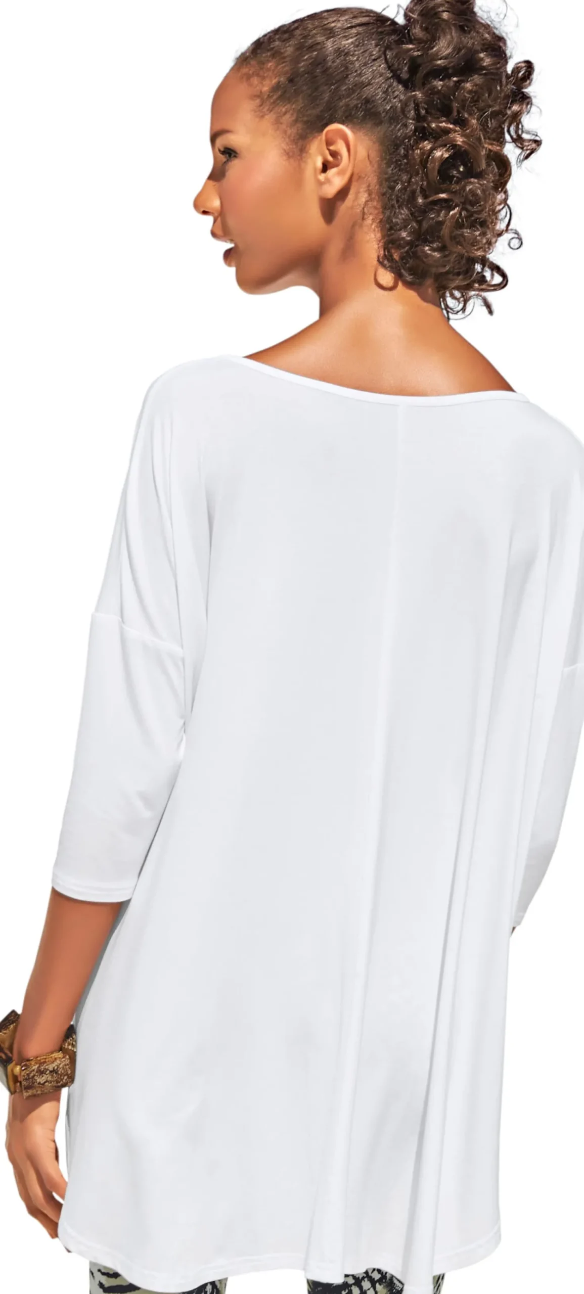 Oversize-Shirt mit Kaschier-Effekt