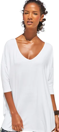 Oversize-Shirt mit Kaschier-Effekt