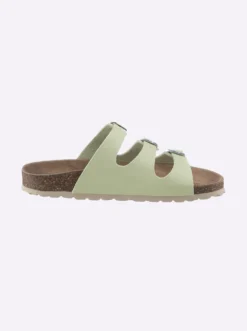 Pantolette in schlanker Weite F