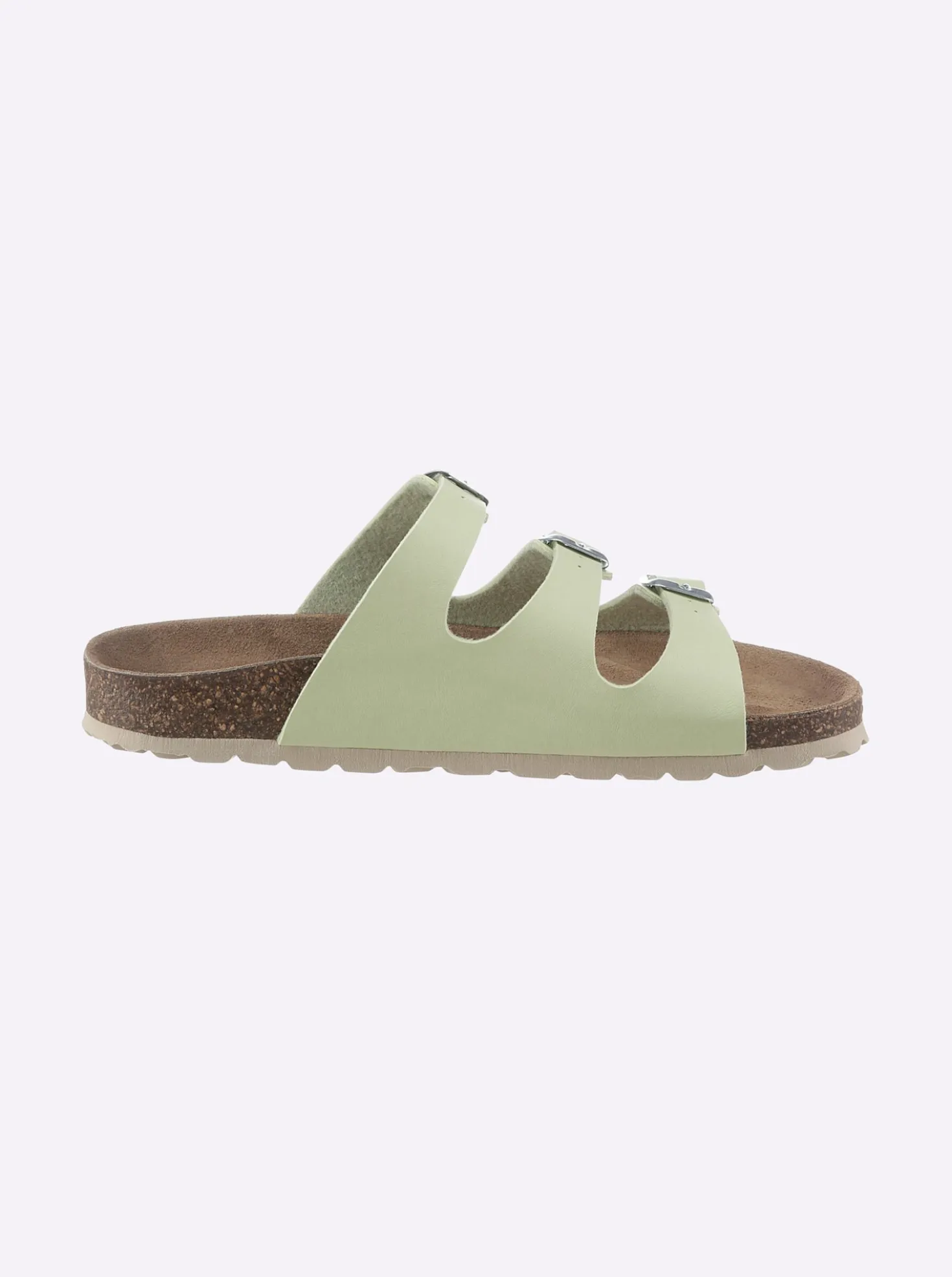 Pantolette in schlanker Weite F
