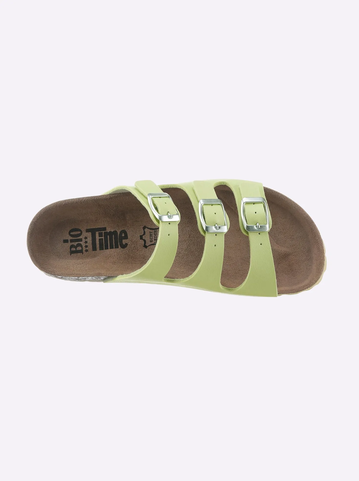Pantolette in schlanker Weite F