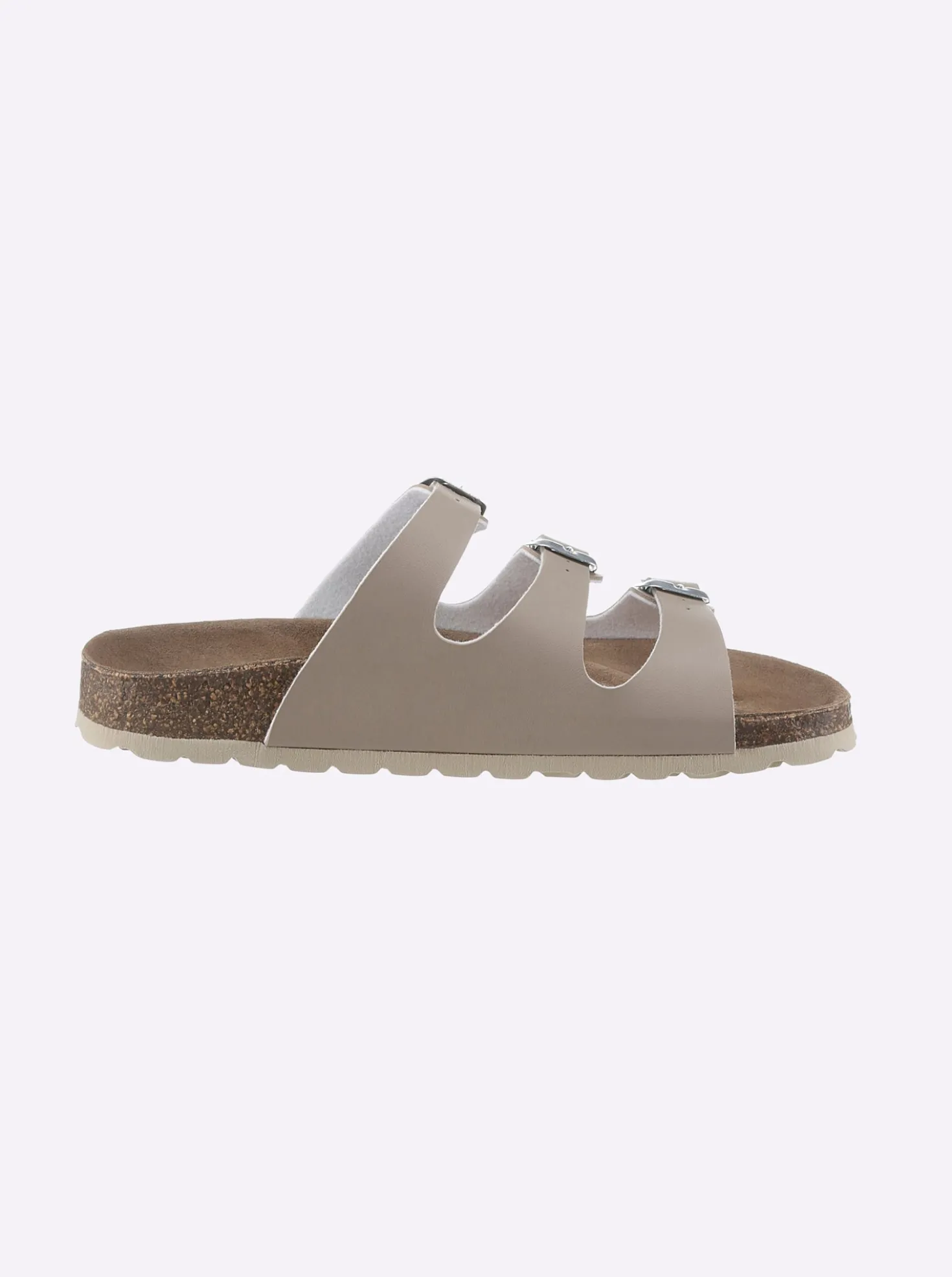 Pantolette in schlanker Weite F