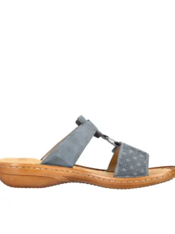 Pantolette mit doppeltem Klettverschluss