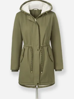 Parka mit gefütterter Kapuze