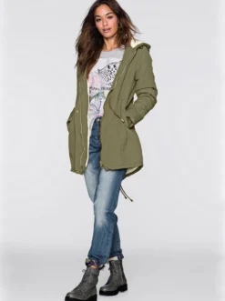 Parka mit gefütterter Kapuze