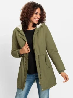 Parka mit gefütterter Kapuze