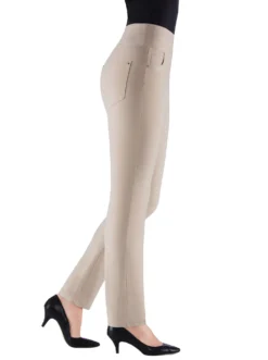 5-Pocket-Hose mit hohem Bund