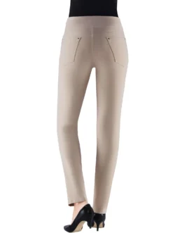 5-Pocket-Hose mit hohem Bund