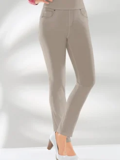 5-Pocket-Hose mit hohem Bund
