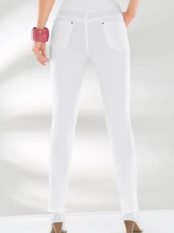 5-Pocket-Hose mit hohem Bund