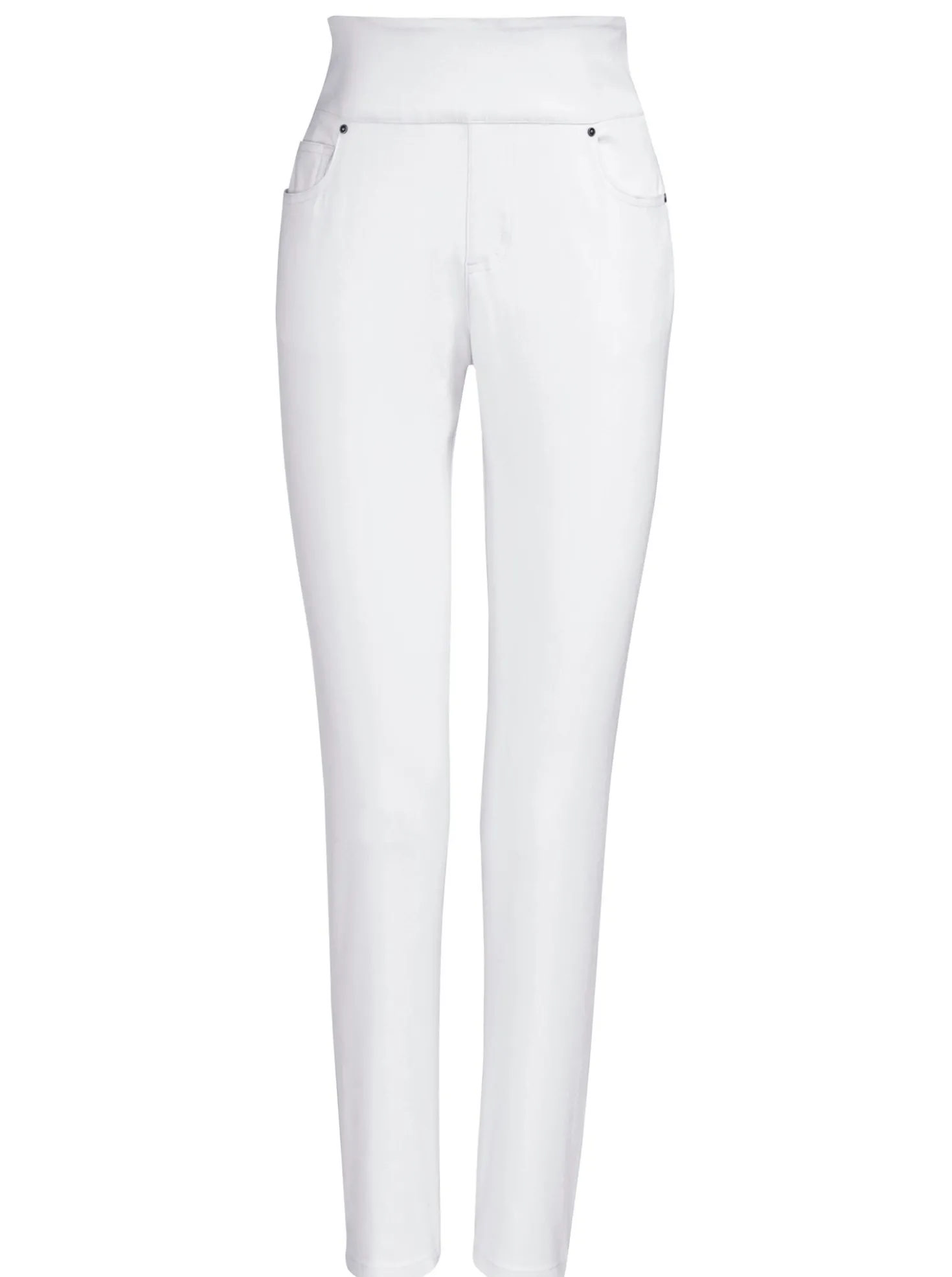 5-Pocket-Hose mit hohem Bund