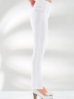 5-Pocket-Hose mit hohem Bund