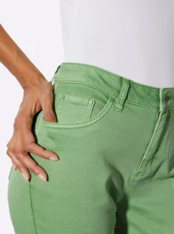 5-Pocket-Hose mit Pailletten