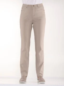 5-Pocket-Hose mit seitlichem Dehnbund