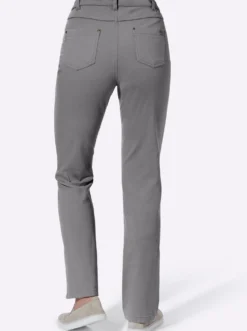 5-Pocket-Hose mit seitlichem Dehnbund