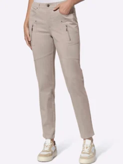 5-Pocket-Hose mit Zippertaschen