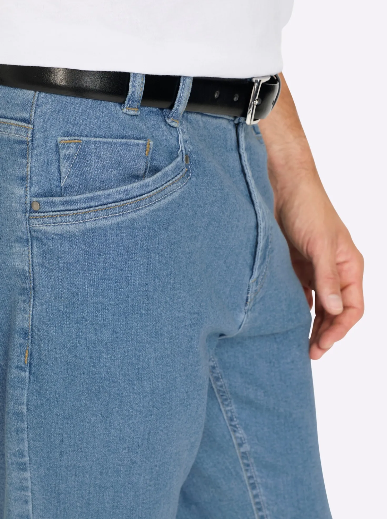 5-Pocket-Jeans aus Baumwoll-Stretch