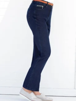 5-Pocket-Jeans gerade geschnitten