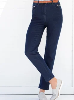 5-Pocket-Jeans gerade geschnitten