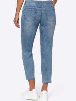 5-Pocket-Jeans in knöchellanger Schnittform