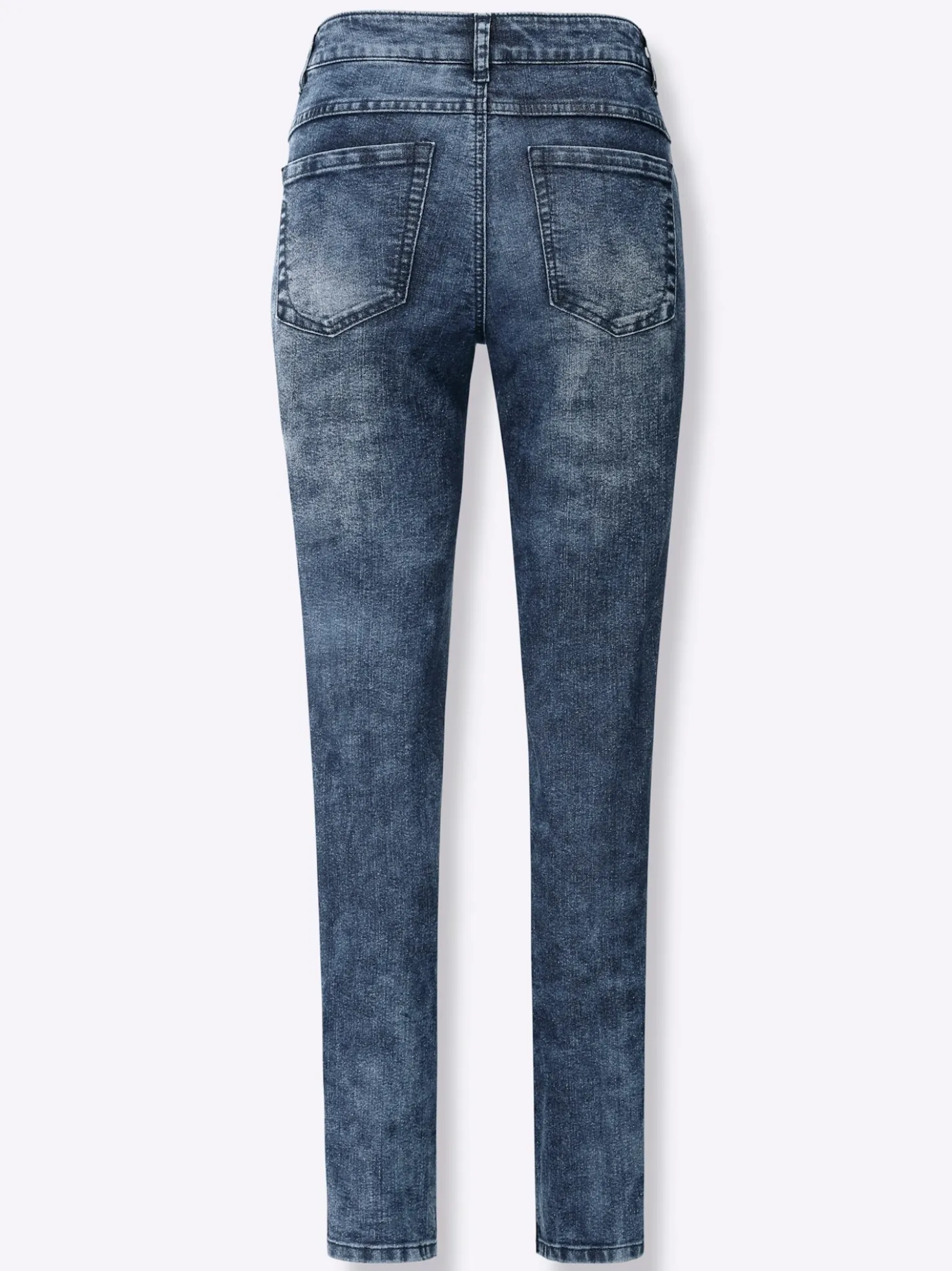 5-Pocket-Jeans in knöchellanger Schnittform