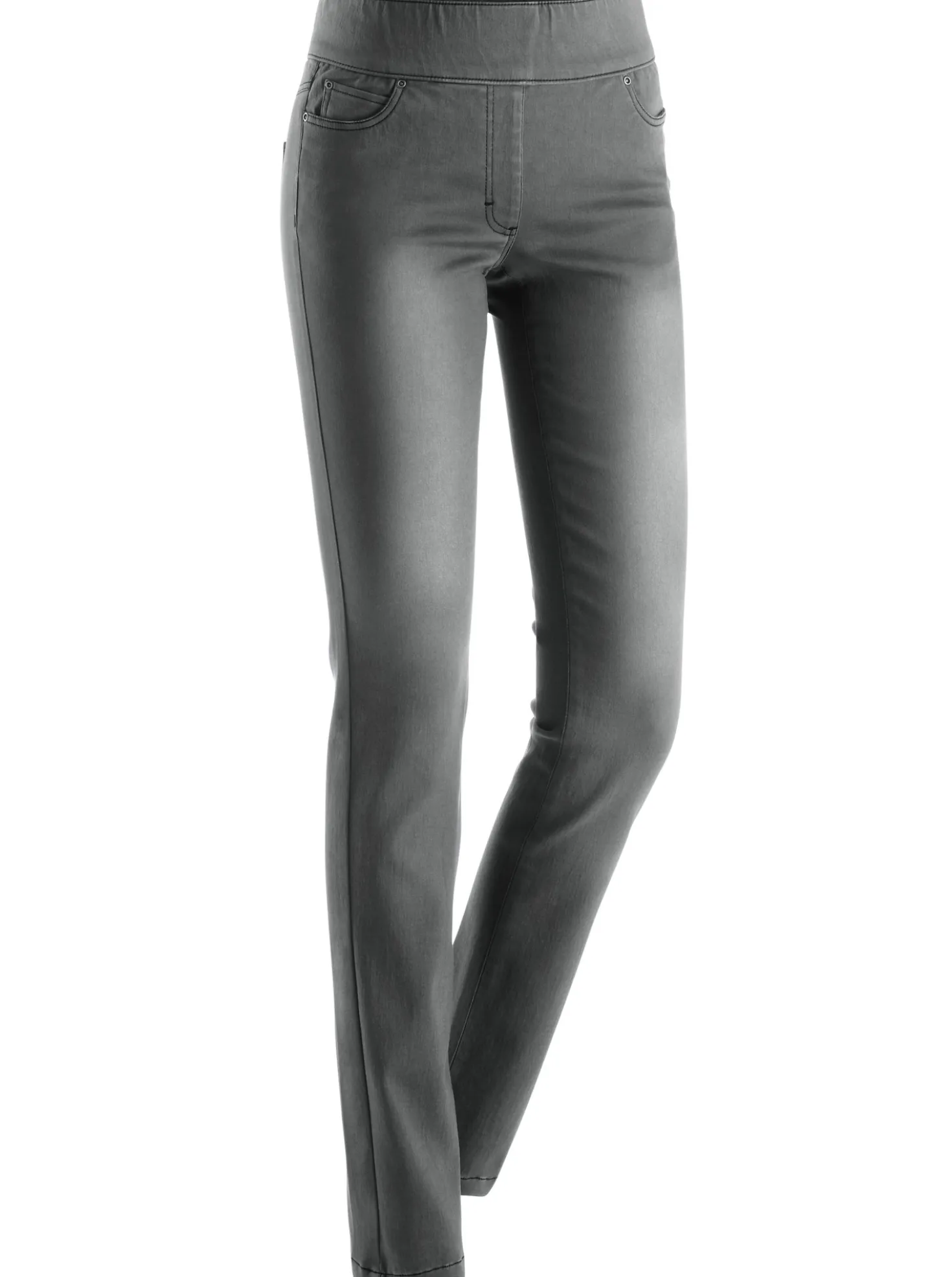 5-Pocket-Jeans in Schlupfform