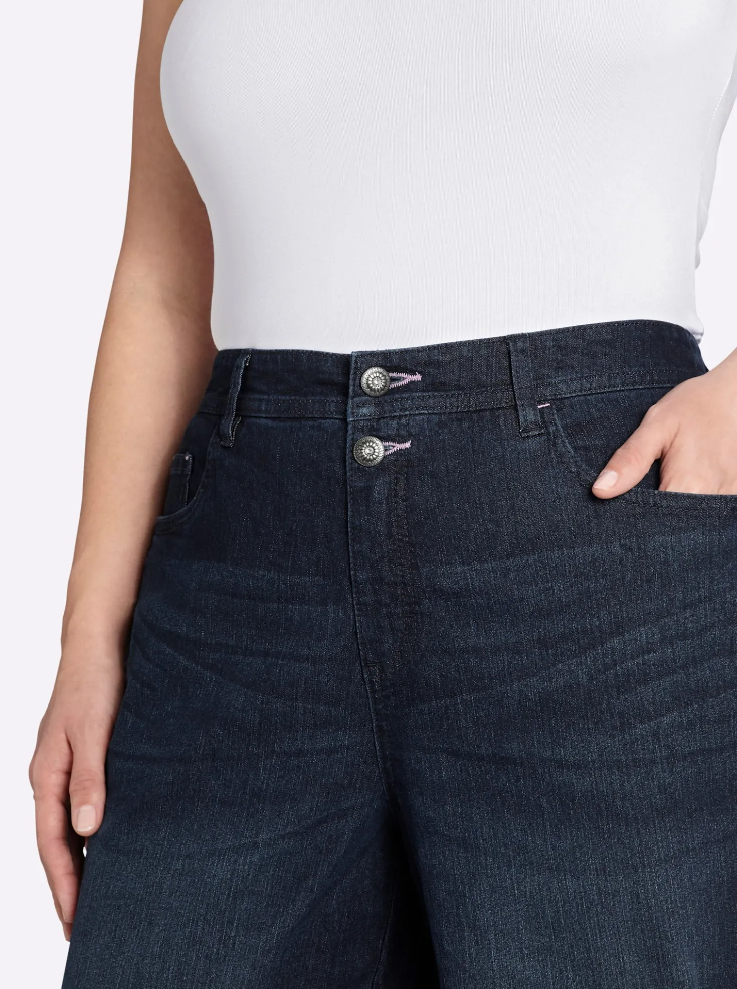 5-Pocket-Jeans mit Barrel-Leg