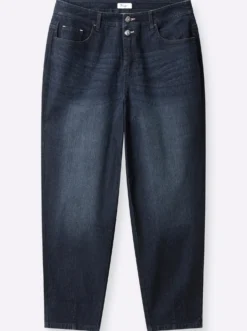 5-Pocket-Jeans mit Barrel-Leg