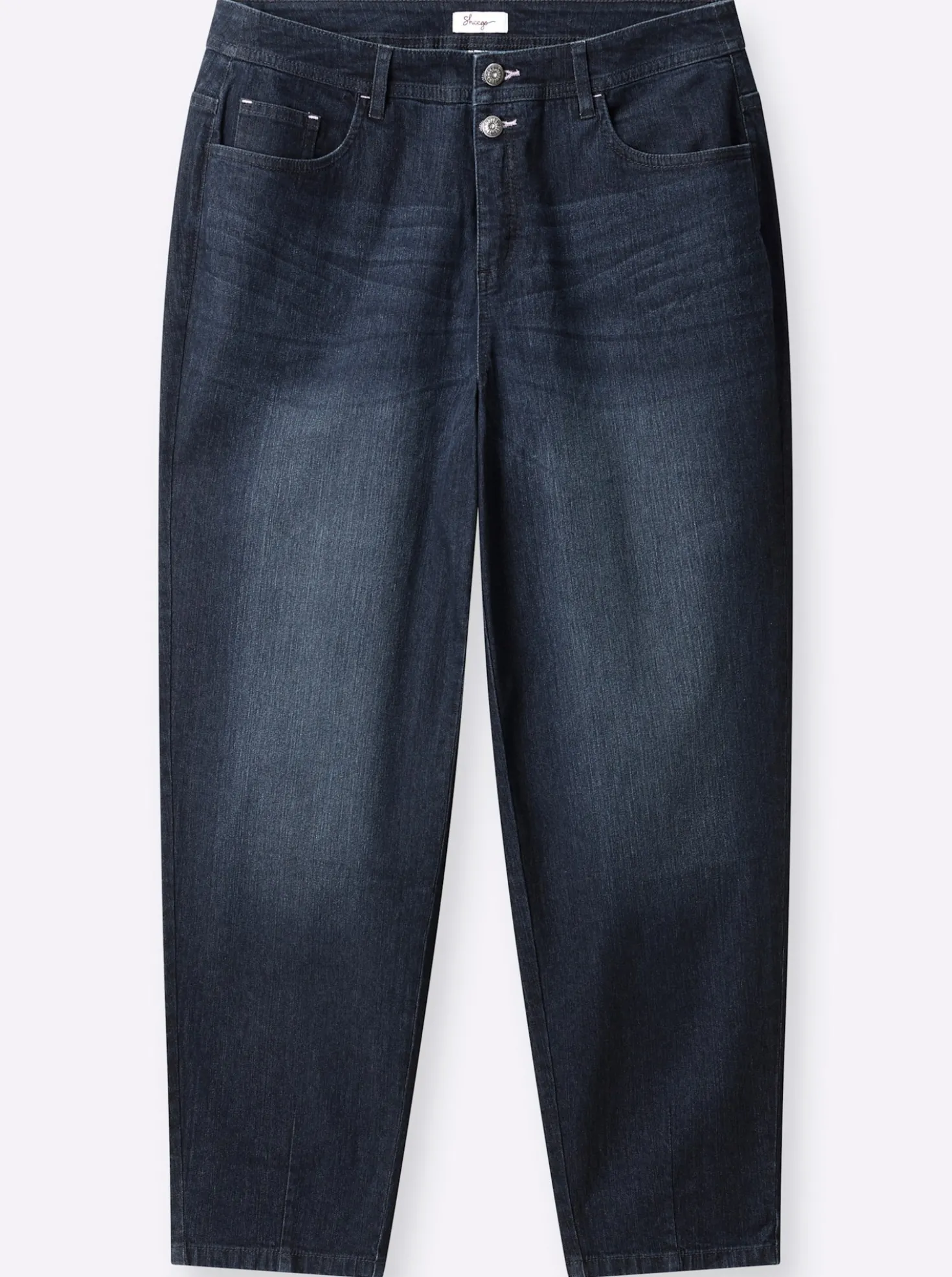 5-Pocket-Jeans mit Barrel-Leg