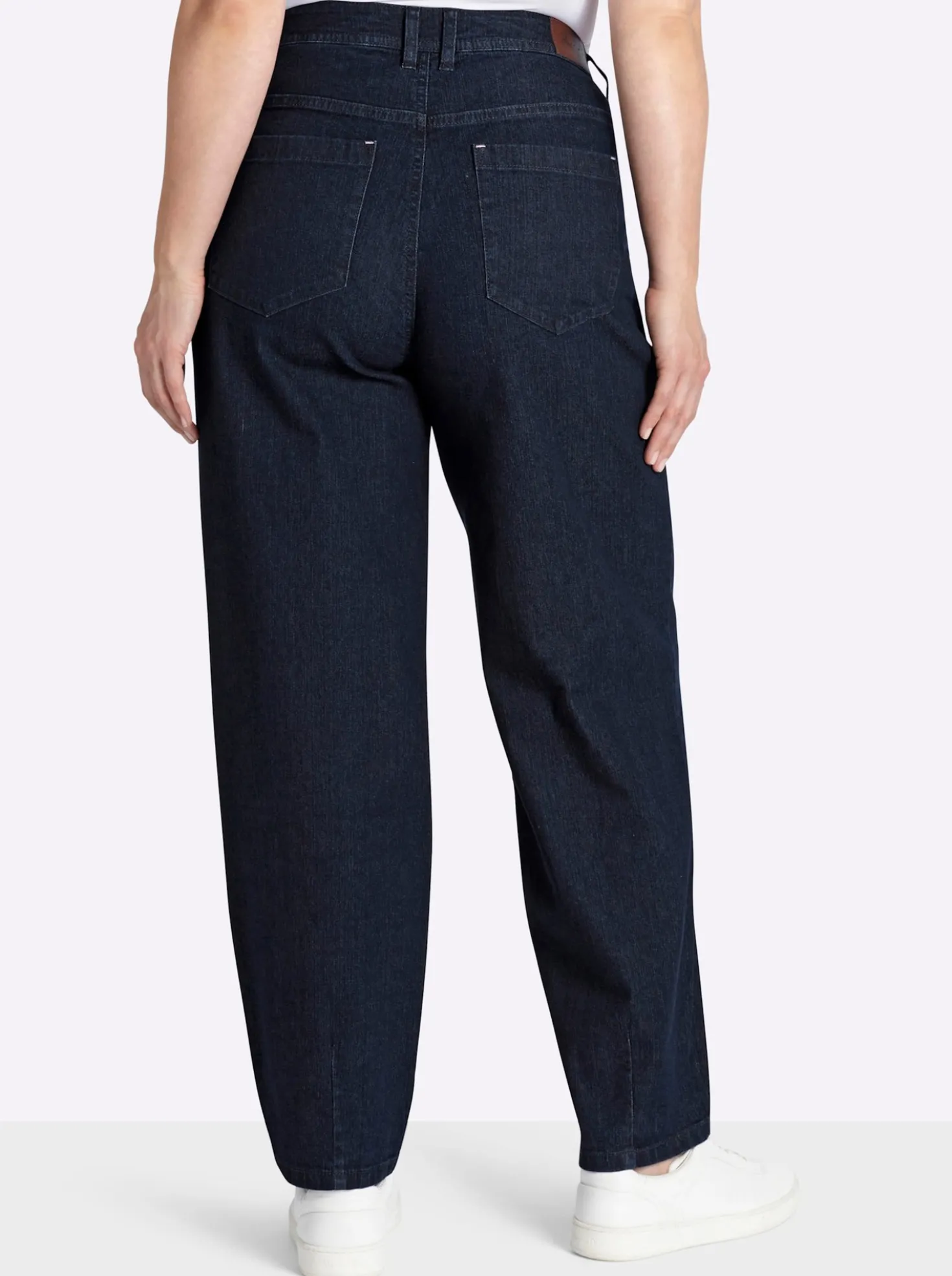 5-Pocket-Jeans mit Barrel-Leg