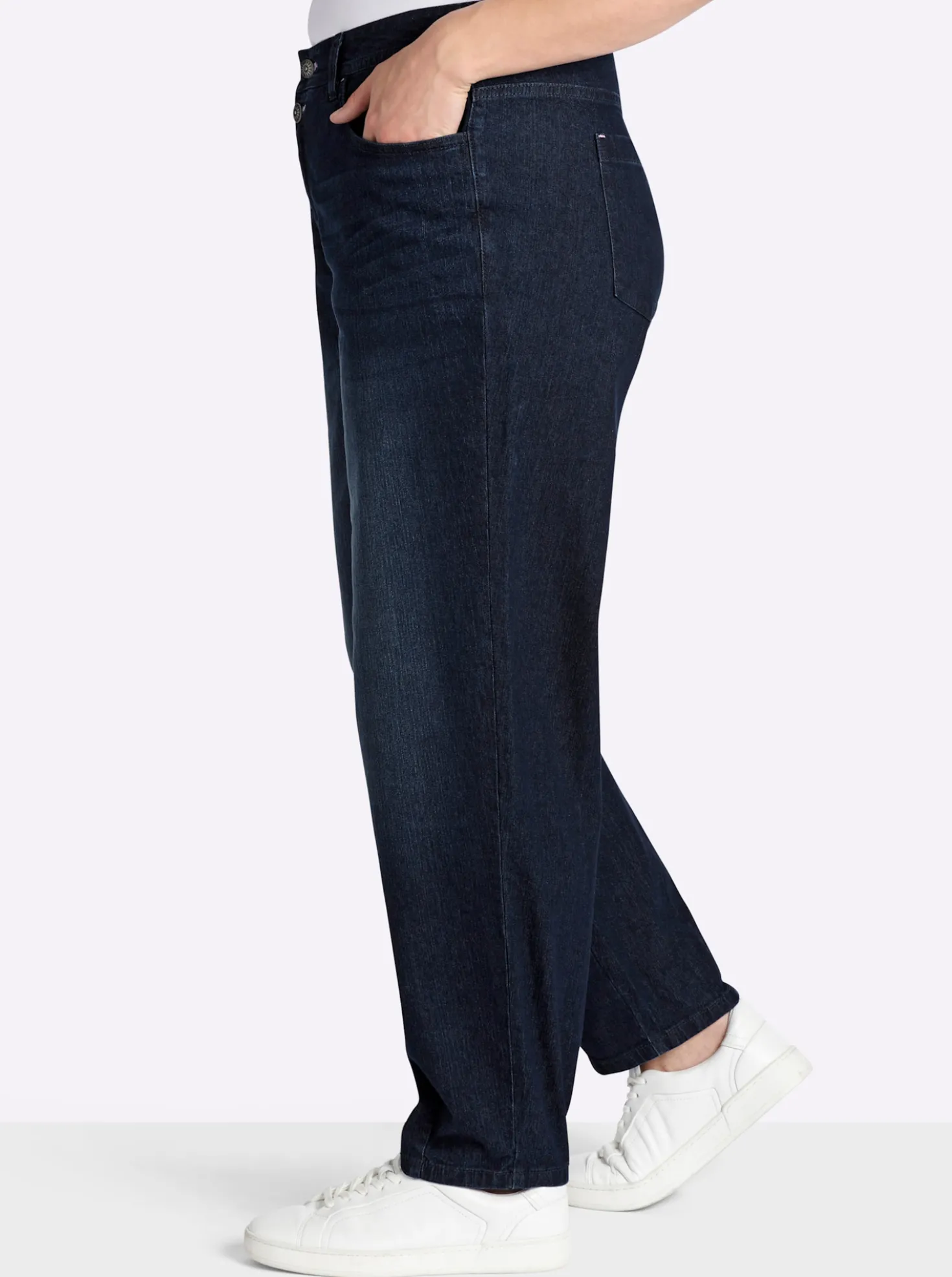 5-Pocket-Jeans mit Barrel-Leg
