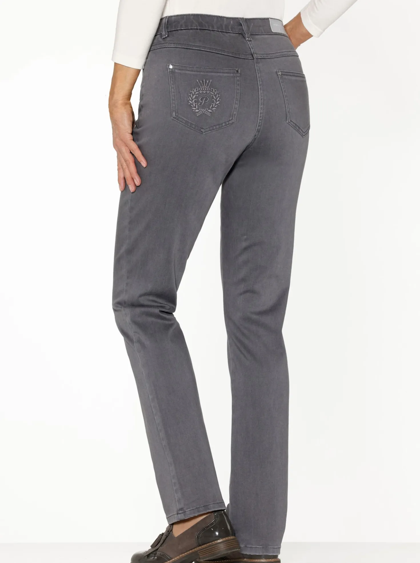 5-Pocket-Jeans mit Dehnbund
