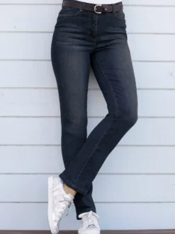 5-Pocket-Jeans mit Hell-Dunkel-Effekt
