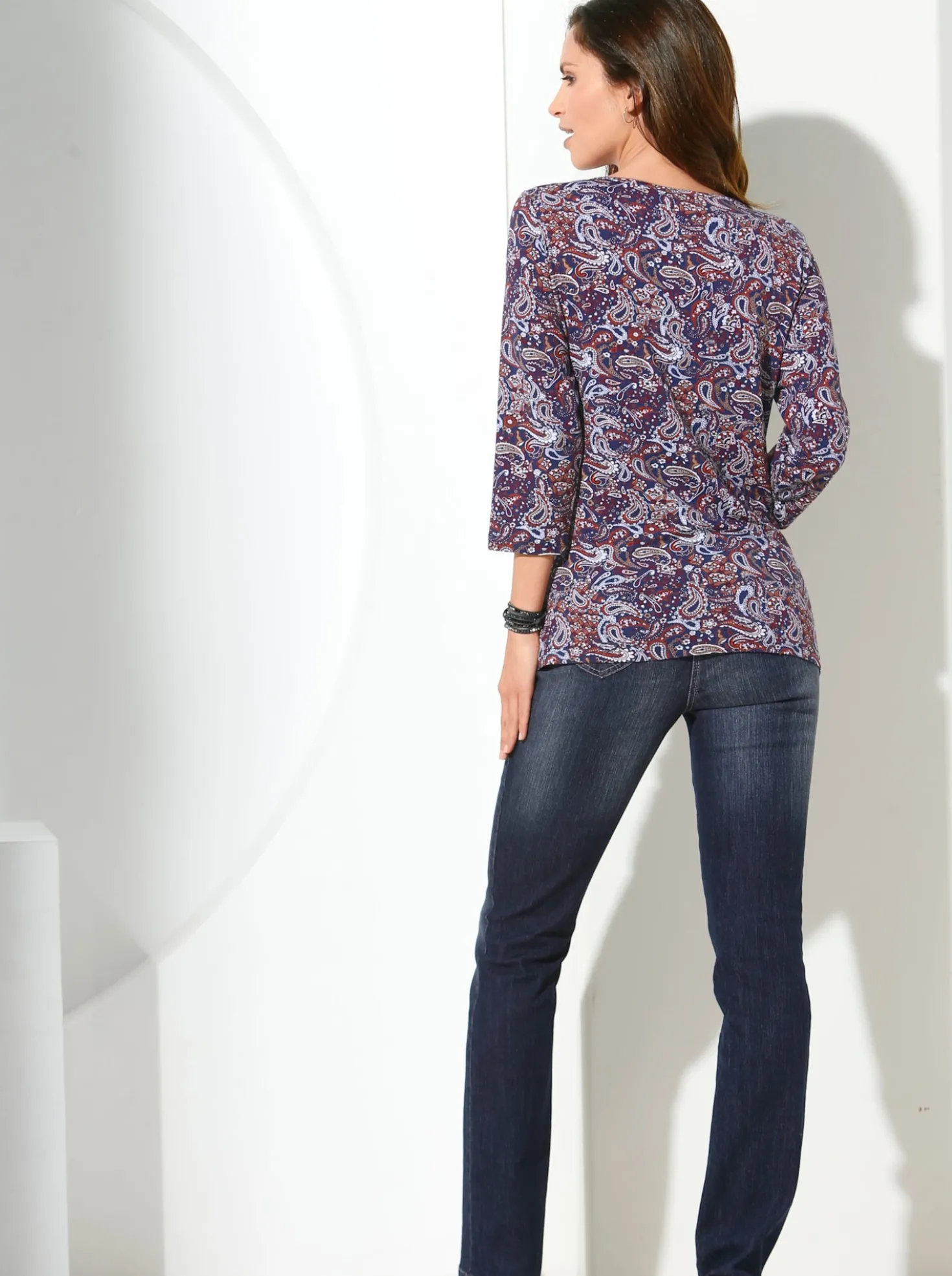 5-Pocket-Jeans mit Hell-Dunkel-Effekt