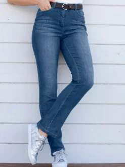 5-Pocket-Jeans mit Hell-Dunkel-Effekt