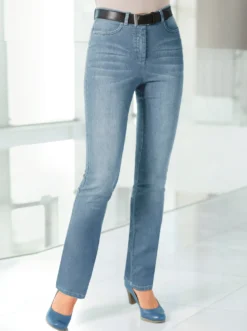 5-Pocket-Jeans mit Hell-Dunkel-Effekt